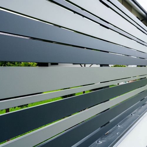 Gard aluminiu - RAL 7016/7005