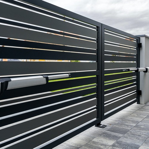 Gard aluminiu - RAL 7016/7005