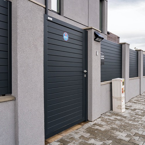 Gard aluminiu - RAL 7016