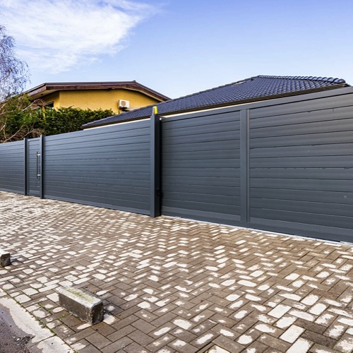 Gard aluminiu - RAL 7016