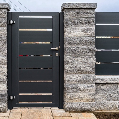 Gard aluminiu - RAL 7016