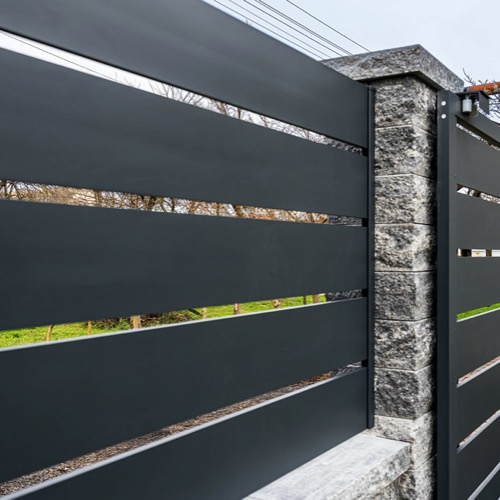 Gard aluminiu - RAL 7016