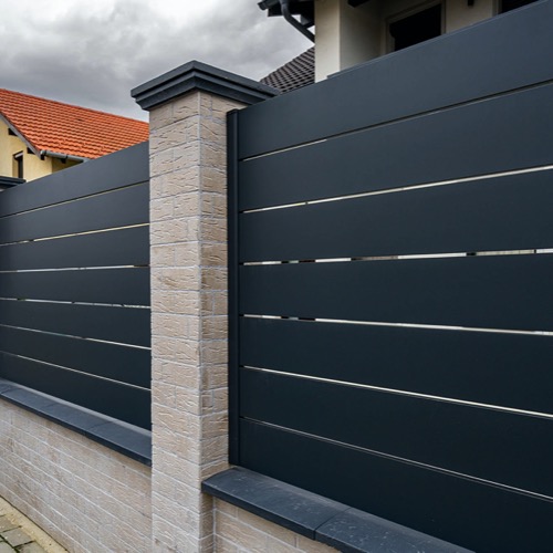 Gard aluminiu - RAL 7016/9006