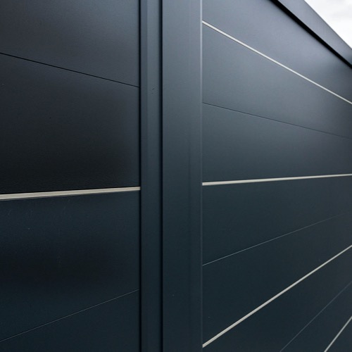 Gard aluminiu - RAL 7016/9006