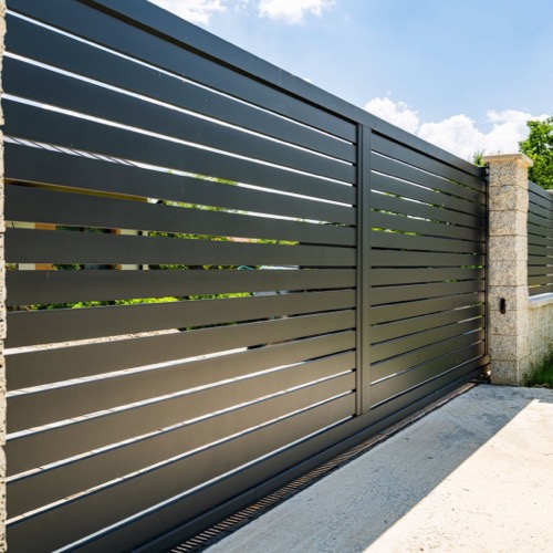 Gard aluminiu - RAL 7016