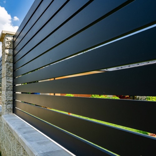 Gard aluminiu - RAL 7016