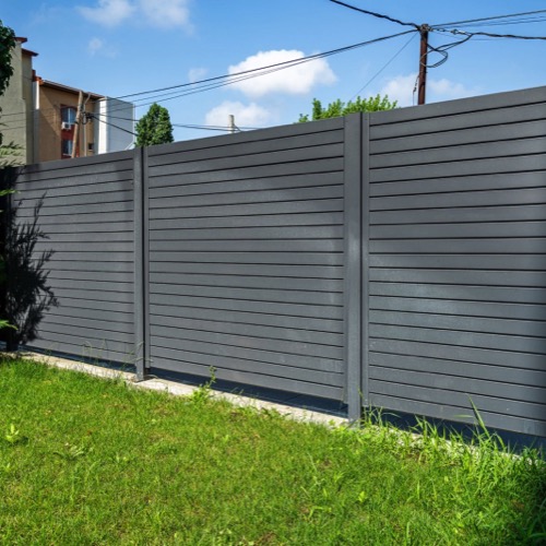 Gard aluminiu - RAL 7024