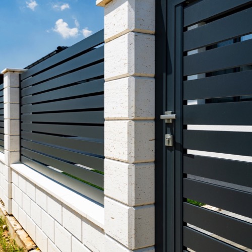 Gard aluminiu - RAL 7016