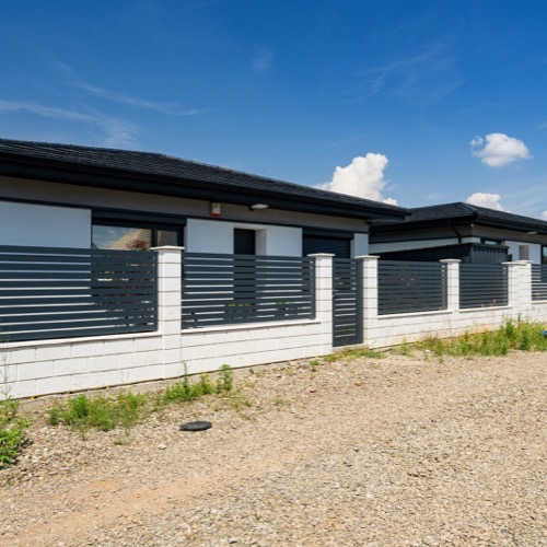 Gard aluminiu - RAL 7016