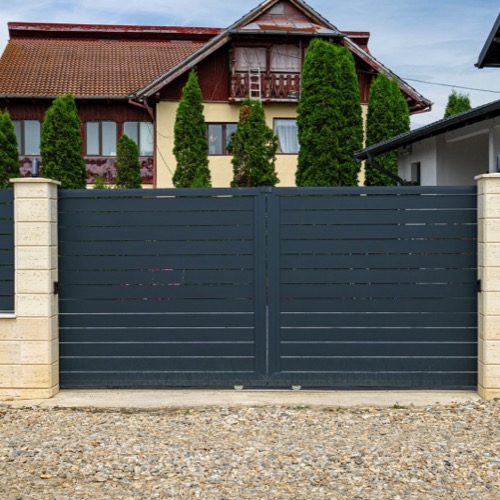 Gard aluminiu - RAL 7016