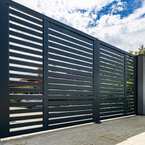 Gard aluminiu - RAL 7016