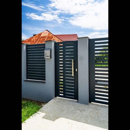 Gard aluminiu - RAL 7016