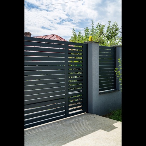 Gard aluminiu - RAL 7016