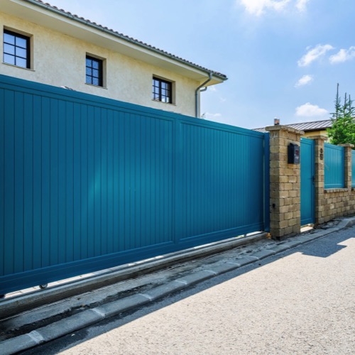 Gard aluminiu - RAL 5021