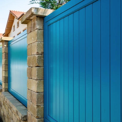 Gard aluminiu - RAL 5021
