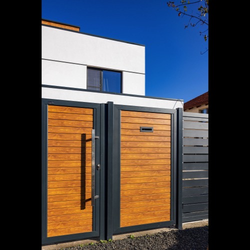 Gard aluminiu - RAL 7016