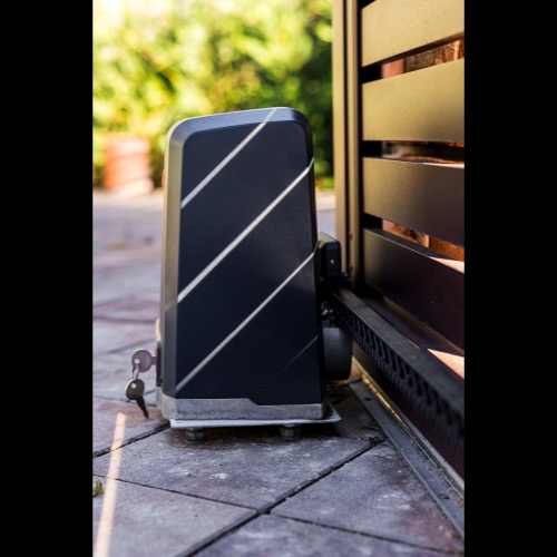 Gard aluminiu - RAL 8017