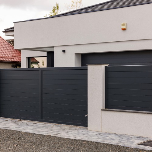 Gard aluminiu - RAL 7016