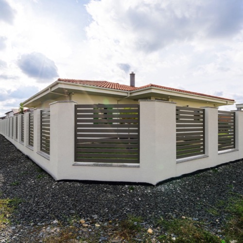 Gard aluminiu - RAL 7039