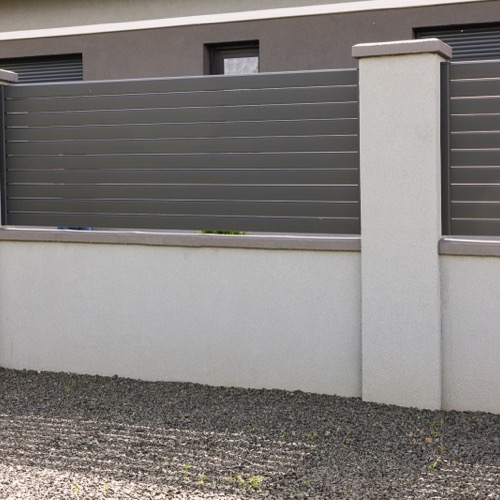Gard aluminiu - RAL 7016