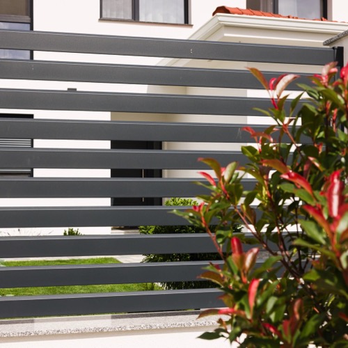 Gard aluminiu - RAL 7016