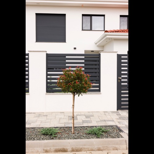 Gard aluminiu - RAL 7016