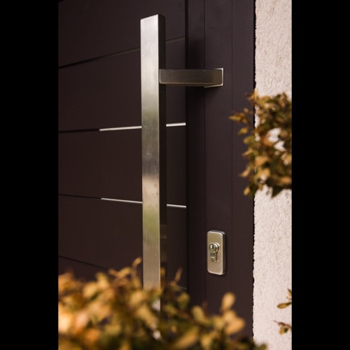 Gard aluminiu - RAL 8019