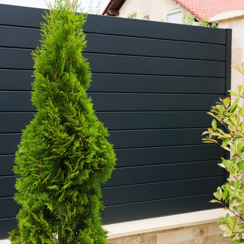 Gard aluminiu - RAL 7016