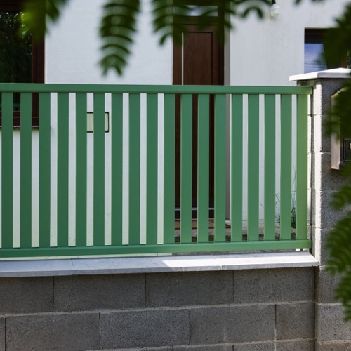 Gard aluminiu - RAL 6021