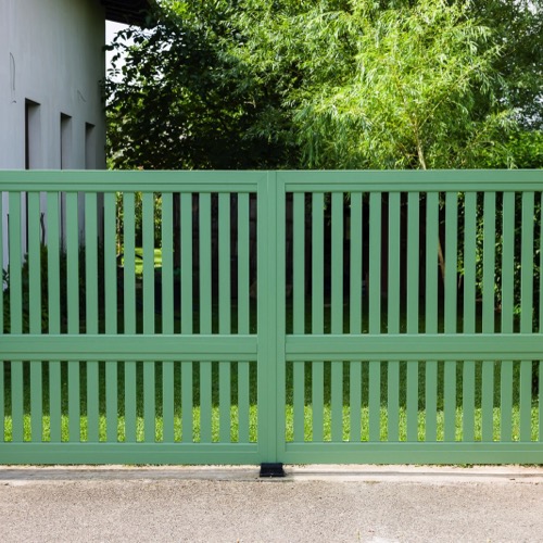 Gard aluminiu - RAL 6021