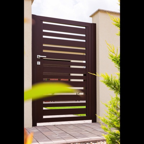 Gard aluminiu - RAL 8017