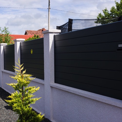 Gard aluminiu - RAL 7016