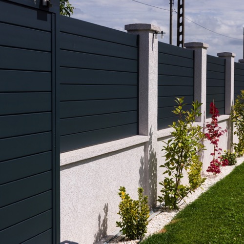 Gard aluminiu - RAL 7016