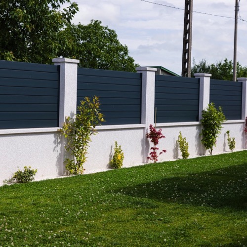 Gard aluminiu - RAL 7016