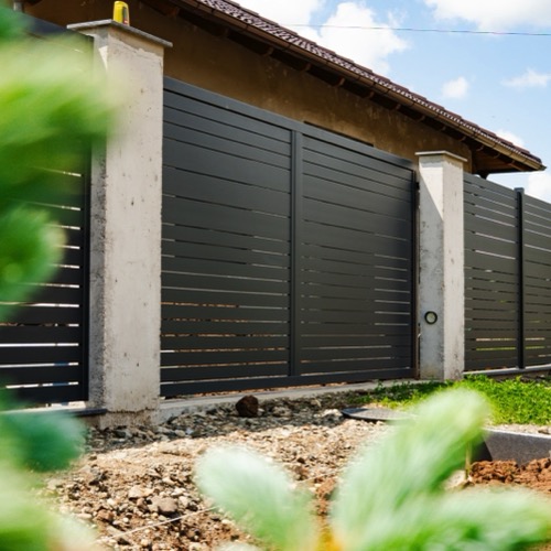 Gard aluminiu - RAL 7016