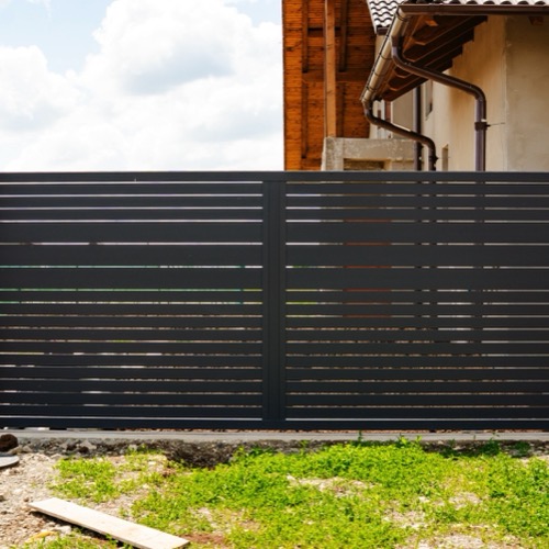 Gard aluminiu - RAL 7016