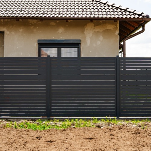 Gard aluminiu - RAL 7016