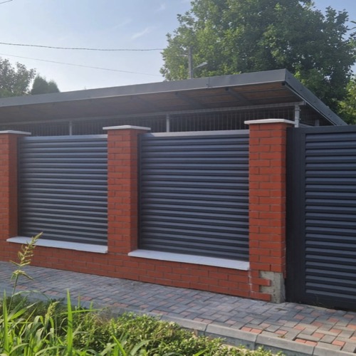 Gard aluminiu - RAL 7016