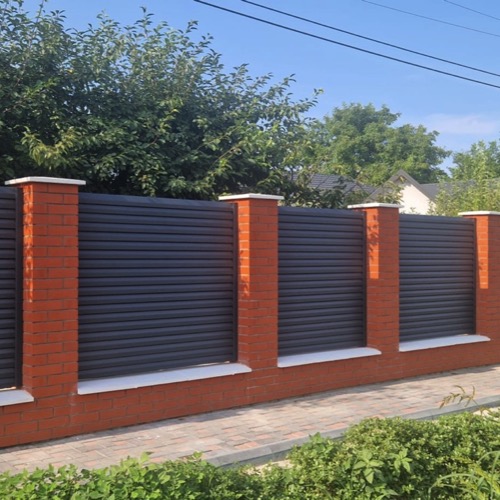 Gard aluminiu - RAL 7016
