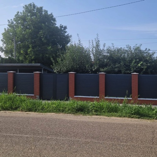 Gard aluminiu - RAL 7016