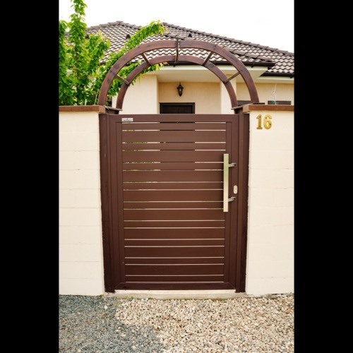 Gard aluminiu - RAL 8017