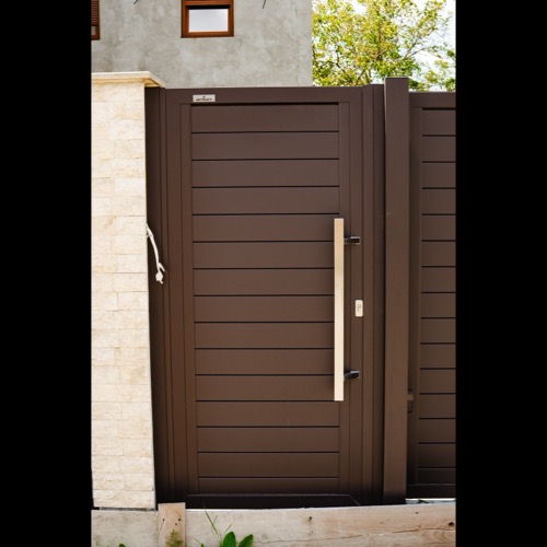 Gard aluminiu - RAL 8019