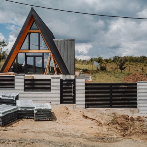 Gard aluminiu - RAL 7016