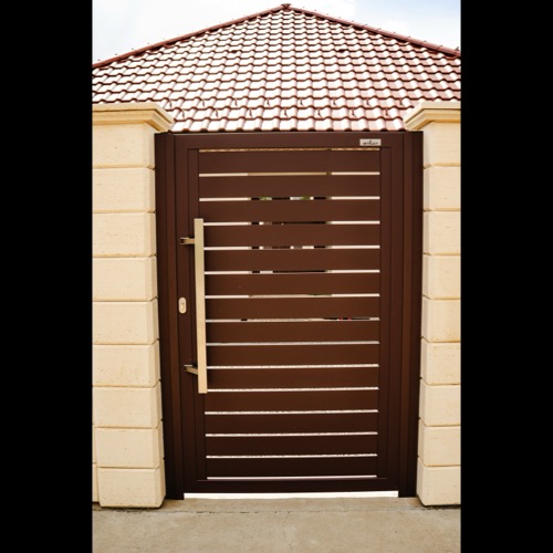Gard aluminiu - RAL 8017