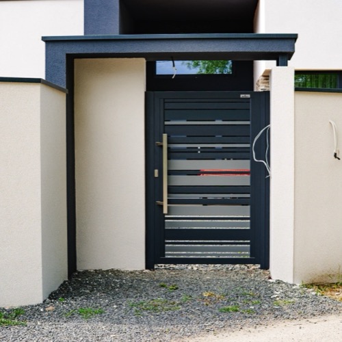 Gard aluminiu - RAL 7016/7005