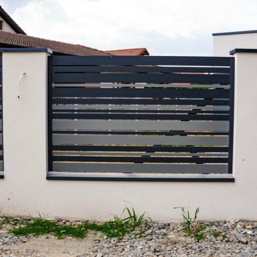 Gard aluminiu - RAL 7016/7005